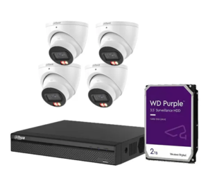 Dahua 4CH-KIT-1 — 4Ch 4 Camera IP CCTV Kit