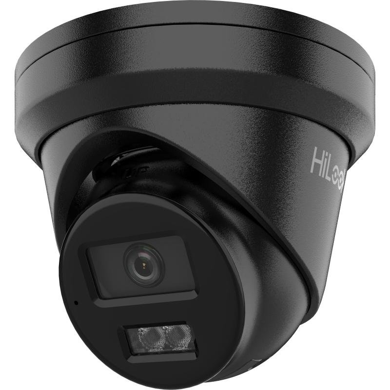 Hilook 6MP AcuSense Fixed Turret Network Camera Black – IPC-T361H-MU-Black