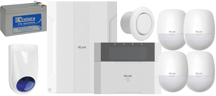 Hilook Wired Alarm Kit – HA-ALARM-KIT2