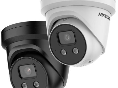 Hikvision 6MP AcuSense Turret with Strobe Light & Audio Alarm – DS-2CD2366G2-ISU-SL