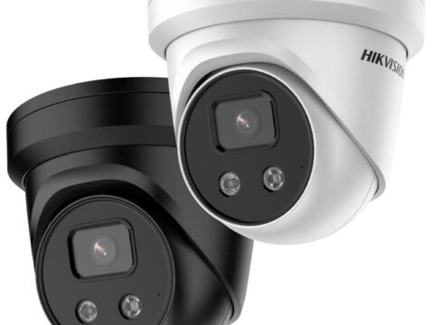 Hikvision 6MP AcuSense Fixed Turret Network Camera (Black) – DS-2CD2366G2-IU-BLK