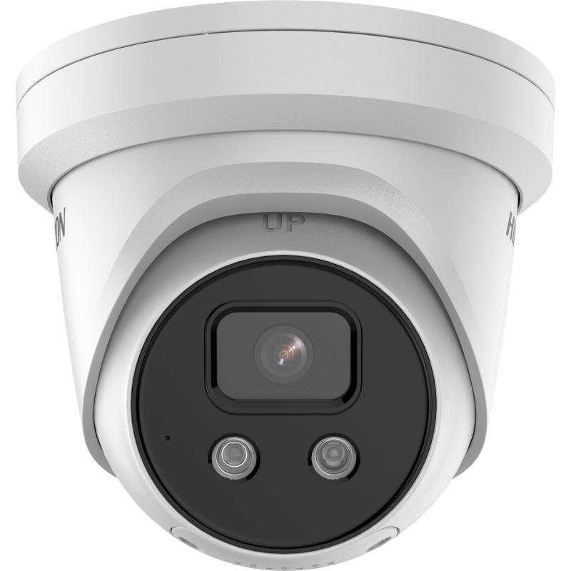 Hikvision 8MP AcuSense Turret with Strobe Light & Audio Alarm – DS-2CD2386G2-ISU-SL