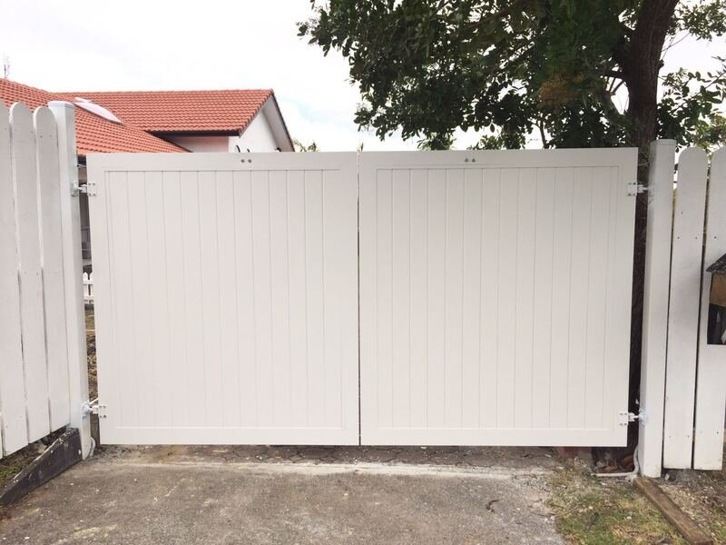 Full Privacy TGV Swing Gate CX-STSWG5