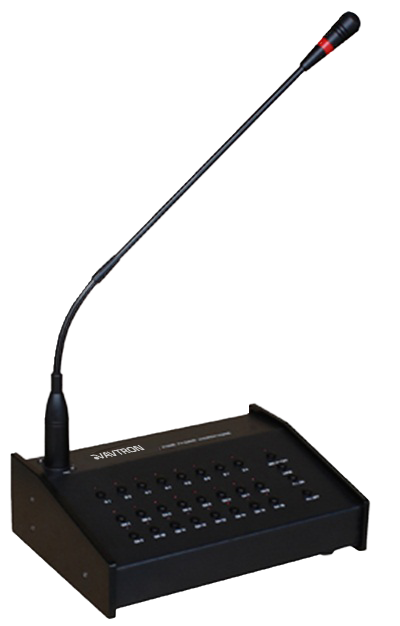 AVTRON 16 Zone Digital Remote Paging Station – AP-D408