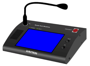 AVTRON EVAC Touch Screen Remote Paging Station - AP-D632TS