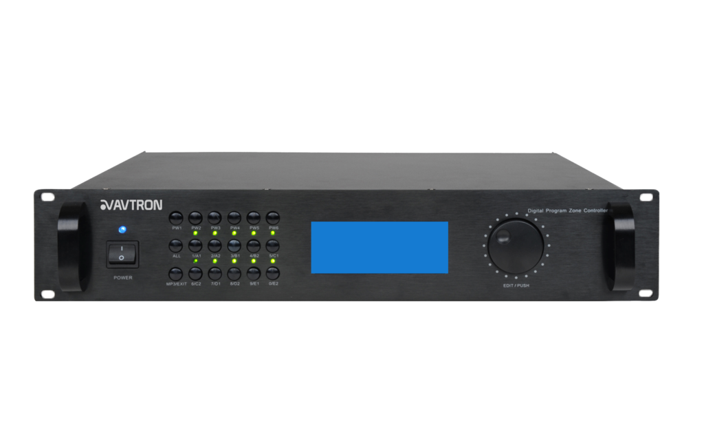 AVTRON 10 Zone Intelligent PA and Paging Controller – AP-MC210