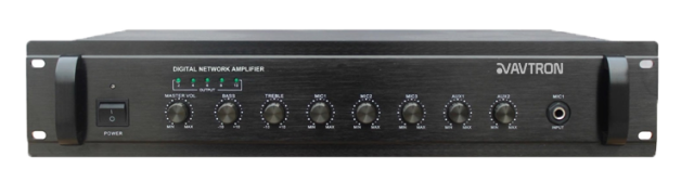 AVTRON 500W IP Network Mixer Power Amplifier – AP-N9EC500