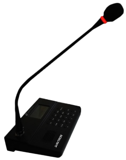 AVTRON IP Keypad Desktop Paging Station – AP-N9EPM20
