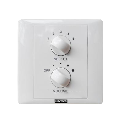 AVTRON 6W Volume Controller with Channel Selector – AP-VC6
