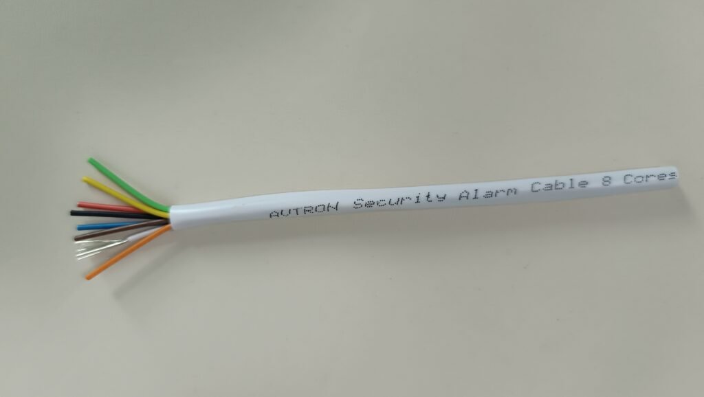 8 Core Alarm Cable 0.5mm2 – AV-8C5T-100