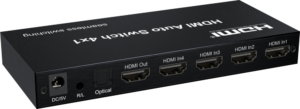 HDMI 4K Switch 4 in 1 Out - AV-HS41A-M