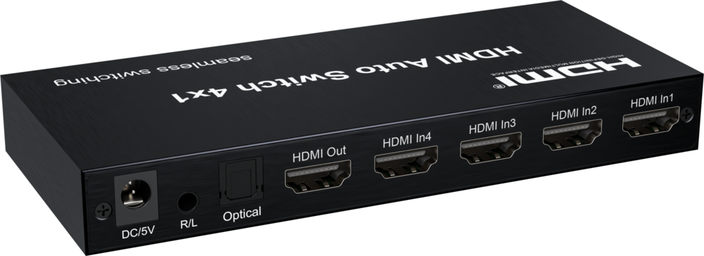 HDMI 4K Switch 4 in 1 Out – AV-HS41A-M