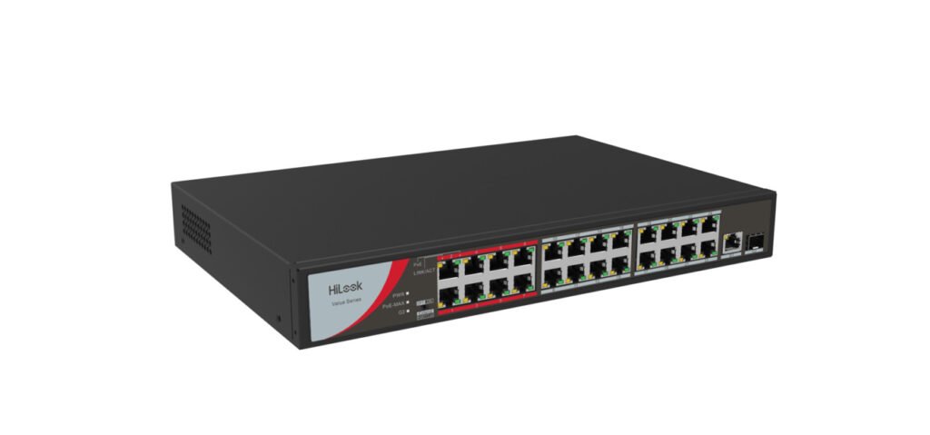24 Port Fast Ethernet Unmanaged POE Switch – NS-0326P-230