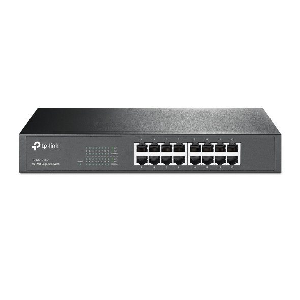 TP-Link 16-Port Gigabit Desktop/Rackmount Switch – TL-SG1016D