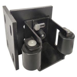 Gate Catcher Adjustable Closing End with Guide Roller CX-CHG05