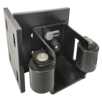 Gate Catcher Adjustable Closing End with Guide Roller CX-CHG05