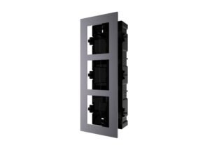 Hikvision Three Module Flush Mount Bracket - DS-KD-ACF3-PLASTIC