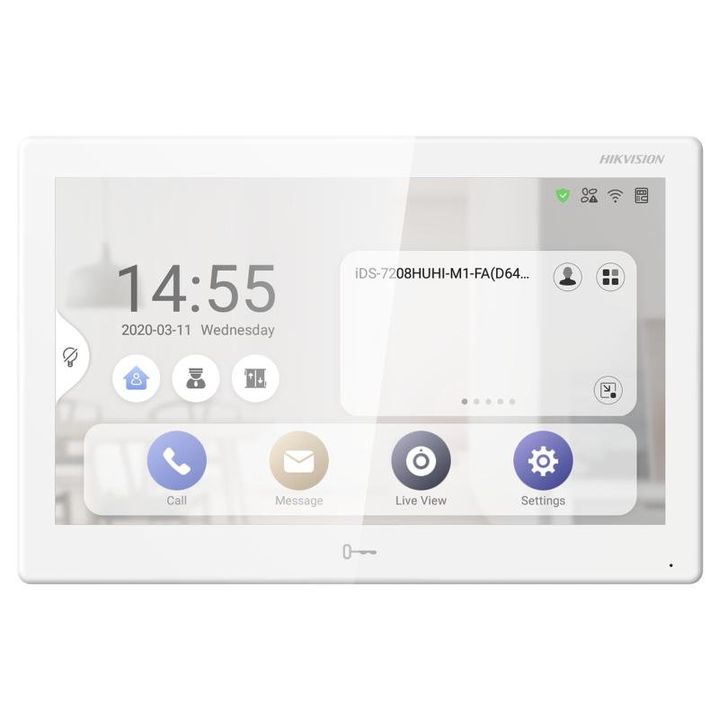 Hikvision 10.1-Inch Android All-in-One Indoor Station – DS-KH9510-WTE1