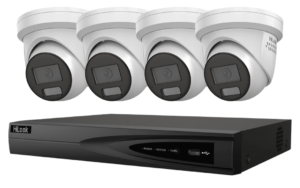 HiLook Pro 4Ch All-in-One 4 Cameras IP CCTV Kit - HL-4469M-K1