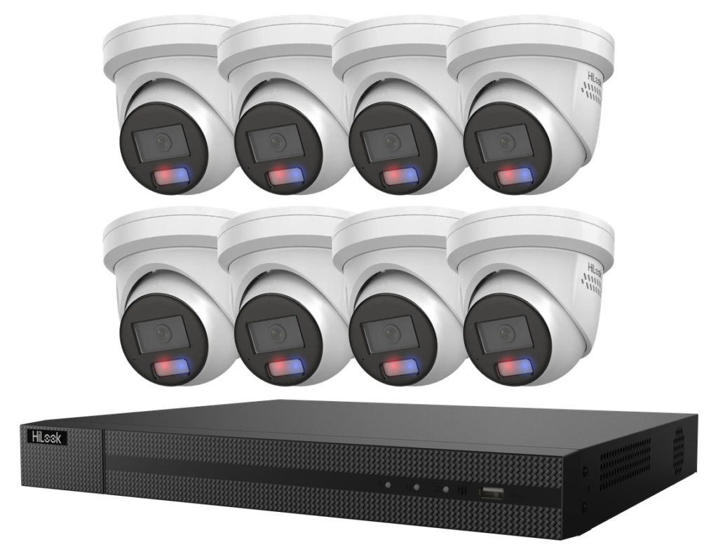 HiLook Pro 16Ch All-in-One 8 Camera IP Surveillance CCTV Kit – HL-6869M-K1