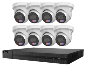 HiLook Pro 16Ch All-in-One 8 Camera IP Surveillance CCTV Kit - HL-6869M-K1