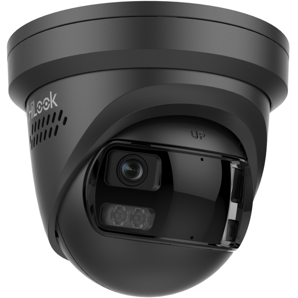 Hilook Dual Lens 180 Degree 4K 8MP Panoramic Turret Camera Black – IPC-T289PH-MU-SL-BLK