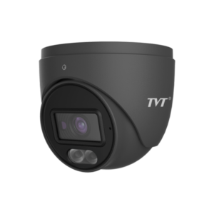 TVT 6MP IR Turret Network Camera Black - TD-9564E3B-A-B