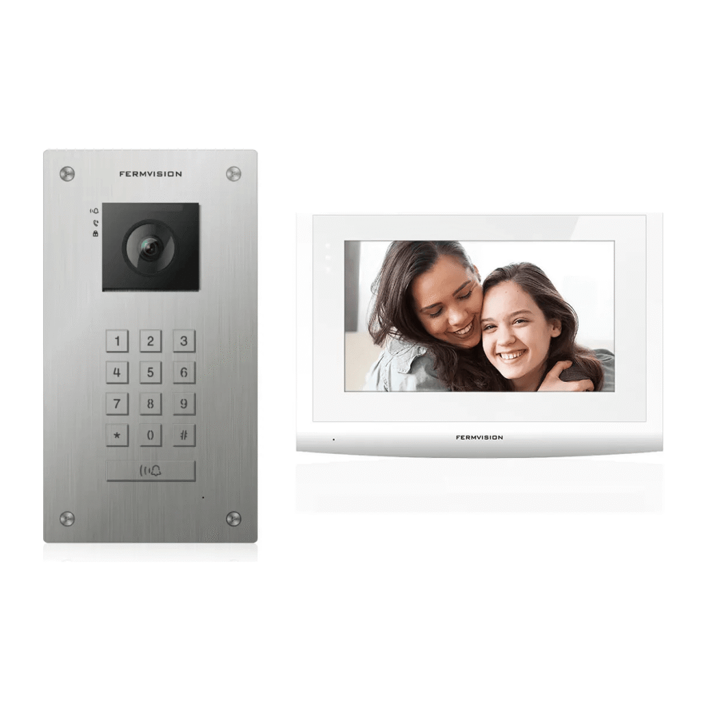 FERMAX Q Series V3W Flush Mount Intercom Keypad Kit – FVQ-6030-V3B