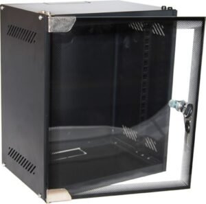 DYNAMIX 6RU Mini Wall Mount Cabinet 10-Inch, Black - R10WM6