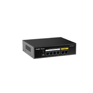 Ruijie Reyee 4 Port PoE 2 uplink 10/100 Mbps Unmanaged PoE Switch - RG-ES106F-P