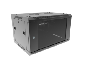 Hikvision 6U Wall-Mount Cabinet – 600 × 450mm - DS-XS6406-S/B